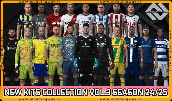 کیت پک Collection 2024 v3 برای PES 2021
