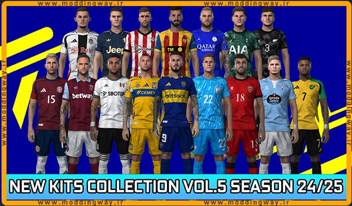 کیت پک Collection 2024 v5 برای PES 2021