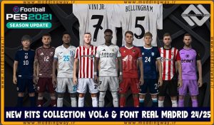 کیت پک Collection 2024 v6 برای PES 2021