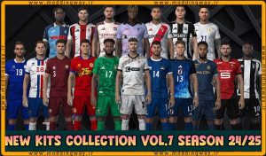 کیت پک Collection 2024 v7 برای PES 2021