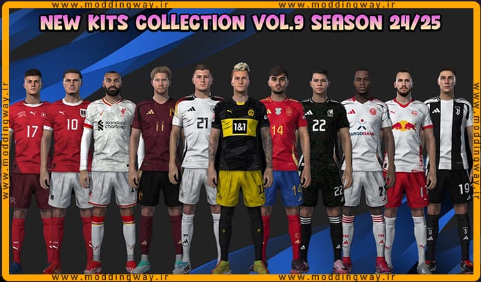 کیت پک Collection 2024 v9 برای PES 2021