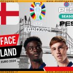مینی فیس پک England NT EURO 2024 برای PES 2021