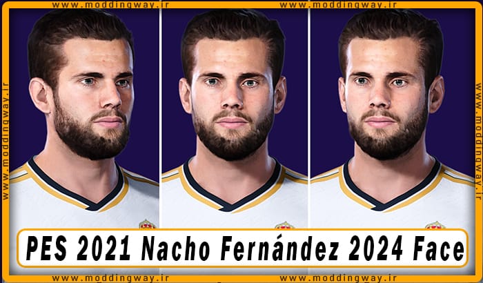فیس Nacho Fernández برای PES 2021 - آپدیت 29 خرداد 1403