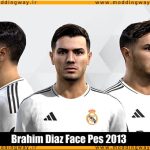 فیس Brahim Diaz برای PES 2013