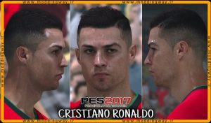 فیس Cristiano Ronaldo برای PES 2017 - آپدیت 26 تیر 1403