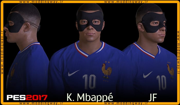 فیس Kylian Mbappe