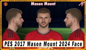 فیس Mason Mount برای PES 2017 - آپدیت 5 مرداد 1403