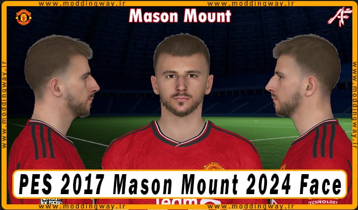 فیس Mason Mount برای PES 2017 - آپدیت 5 مرداد 1403