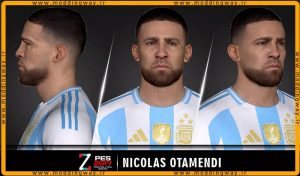 فیس Nicolas Otamendi برای PES 2017 - آپدیت 4 مرداد 1403