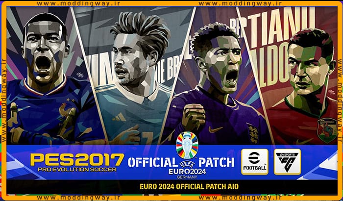 پچ eFootball EURO 2024 برای PES 2017