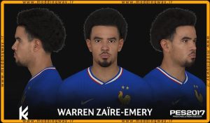 فیس Warren Zaire-Emery