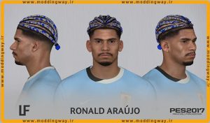 فیس Ronald Araujo برای PES 2017