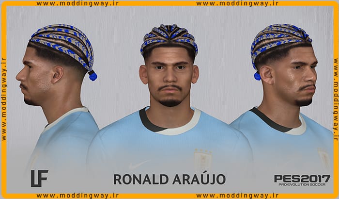 فیس Ronald Araujo برای PES 2017