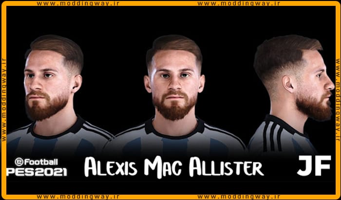 فیس Alexis Mac Allister برای PES 2021