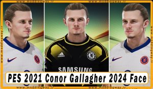 فیس Conor Gallagher برای PES 2021 - آپدیت 24 تیر 1403