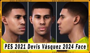فیس Devis Vásquez برای PES 2021