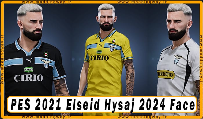 فیس Elseid Hysaj برای PES 2021 - آپدیت 7 مرداد 1403