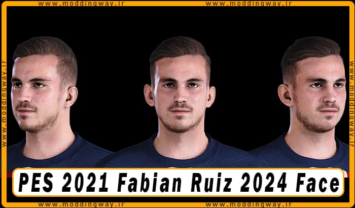 فیس Fabian Ruiz برای PES 2021 - آپدیت 17 تیر 1403