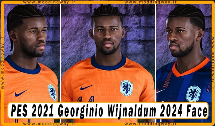 فیس Georginio Wijnaldum برای PES 2021 - آپدیت 24 تیر 1403