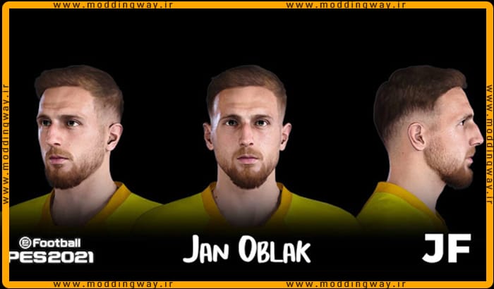 فیس Jan Oblak برای PES 2021