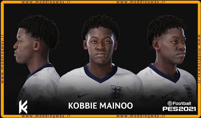 فیس Kobbie Mainoo برای PES 2021 - آپدیت 25 تیر 1403