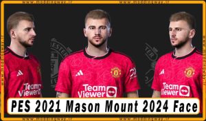 فیس Mason Mount برای PES 2021 - آپدیت 24 تیر 1403