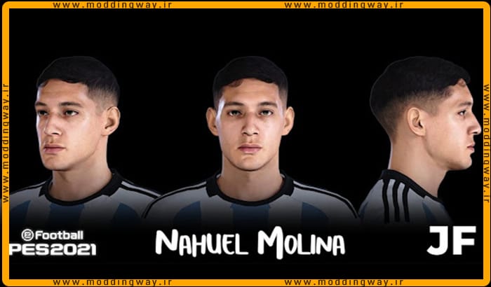 فیس Nahuel Molina برای PES 2021