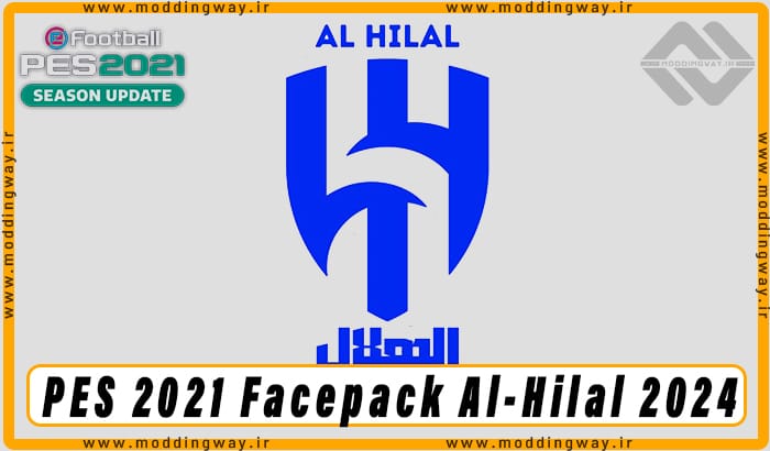 فیس پک Al-Hilal 2024 برای PES 2021