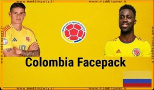 فیس پک Colombia 2024 برای PES 2021