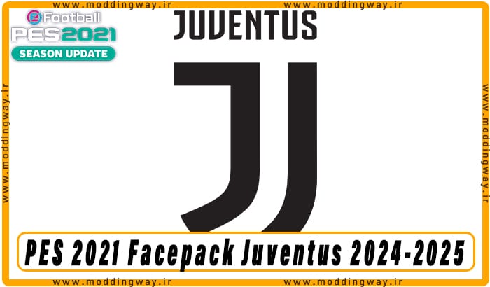 فیس پک Juventus 2024-2025 برای PES 2021