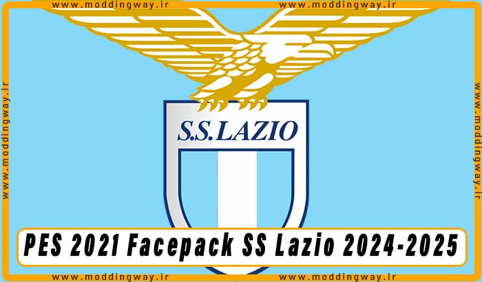 فیس پک SS Lazio 24/25 برای PES 2021
