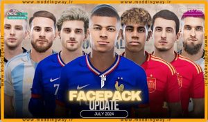 فیس پک Youngster 2024 v13 برای PES 2021