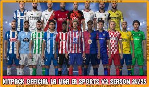 کیت پک LA LIGA EA SPORTS V2