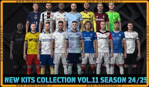 کیت پک Collection 2024 v11 برای PES 2021