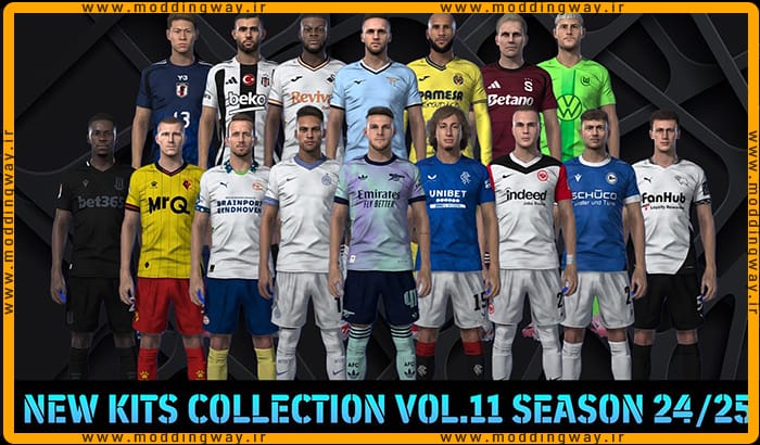 کیت پک Collection 2024 v11 برای PES 2021