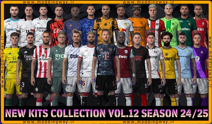 کیت پک Collection 2024 v12 برای PES 2021