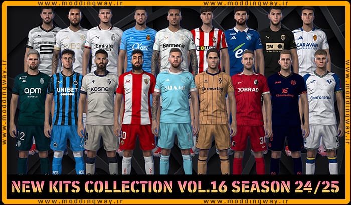 کیت پک Collection 2024 v16 برای PES 2021