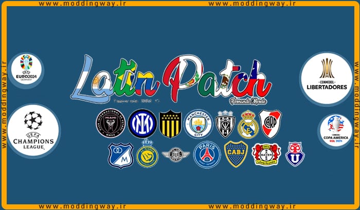 پچ LatinPatch Temporada 2025 برای PES 2021 - ورژن 1.0
