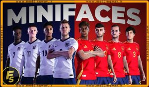 مینی فیس پک تیم EURO 2024 Finalist