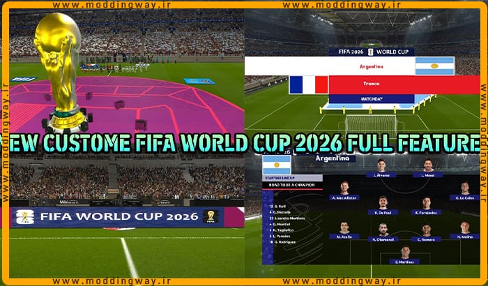 ماد گرافیکی FIFA WORLD CUP 2026
