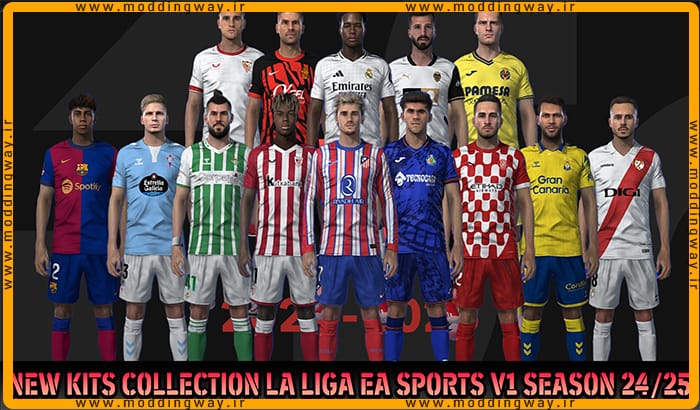 کیت پک LA LIGA EA SPORTS