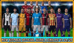 کیت پک رسمی Serie A فصل 2024-25