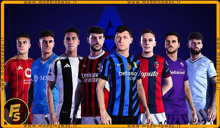 کیت پک رسمی Serie A TIM فصل 2024-25