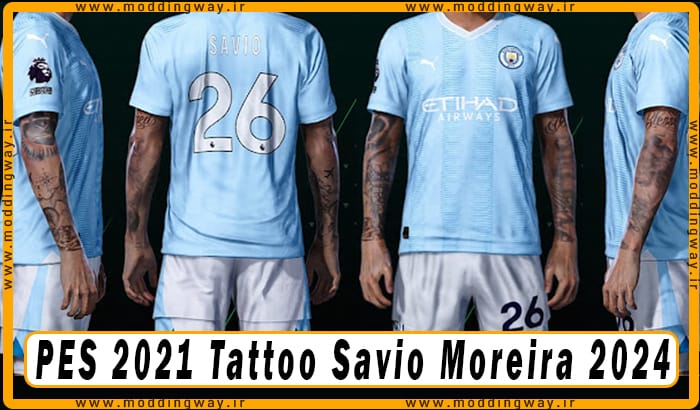 تتو Savio Moreira برای PES 2021