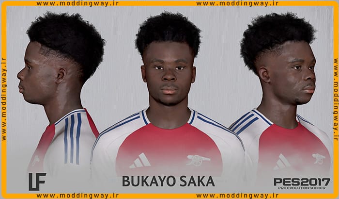 فیس Bukayo Saka 2024