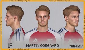 فیس Martin Odegaard 2024