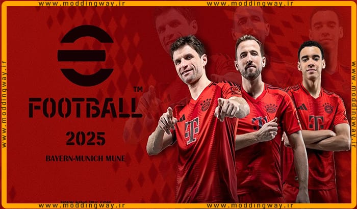 منو گرافیکی Bayern Munich 2025