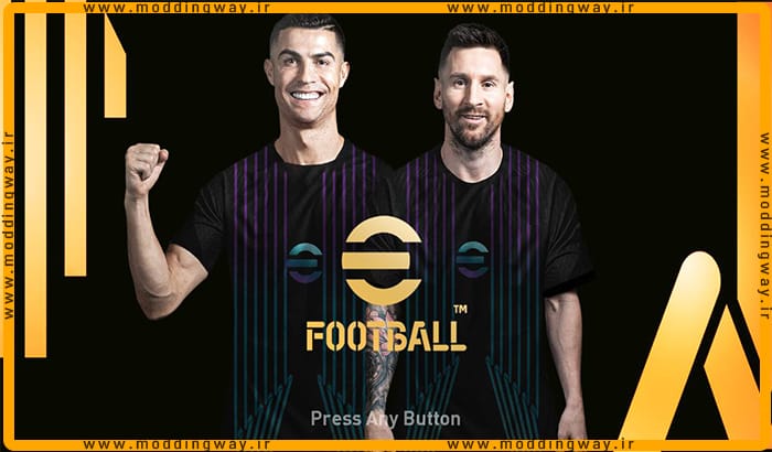 منو گرافیکی eFootball 2024 Gold