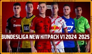 کیت پک BUNDESLIGA فصل 2024-2025