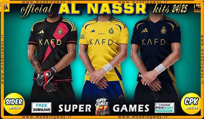 کیت رسمی Al-Nassr FC فصل 24-25